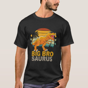 Camiseta Bigbrosaurus Rex Dinosaur Big Bro Saurus Brother