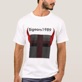 Camiseta Bigears1989 Short o t-shirt dos homens da Capa