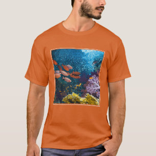 Camiseta Bigeye ou Óculos de proteção-Olho do cenário  
