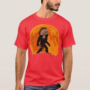 Camiseta Bigfoot Americano Nativo