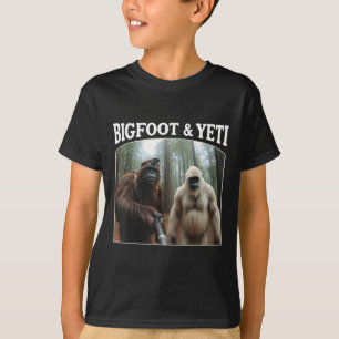 Camiseta Bigfoot & Yeti Sasquatch Divertidos Vlogs do B