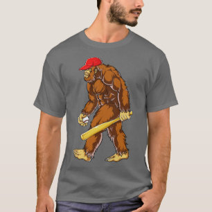 Camiseta Bigfoot Baseball for Men Women Boys Girls Kids Sp