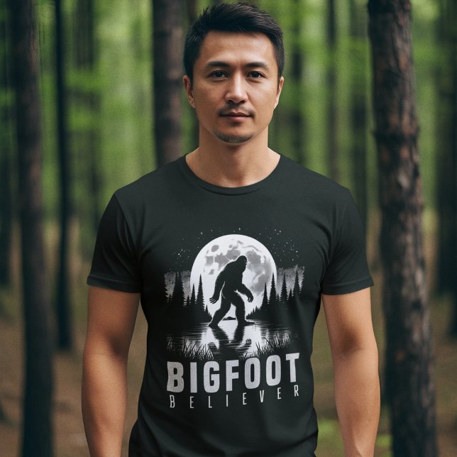 Camiseta Bigfoot Believer, Sasquatch Fans & Cryptid Enthu (Criador carregado)