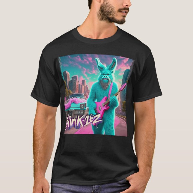 Camiseta Bigfoot Bunny Shreds: A Blink-182 Tribute (Frente)