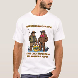 Camiseta Bigfoot Catching A keeper