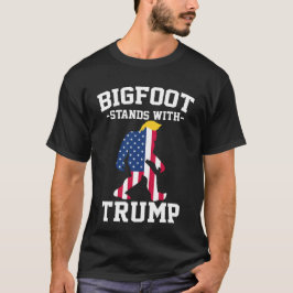 Camiseta Bigfoot Com Eleições Trump 2024