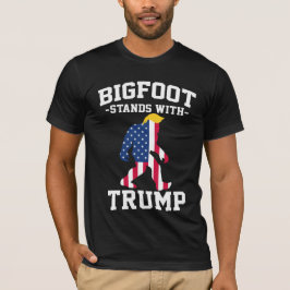 Camiseta Bigfoot Com Eleições Trump 2024