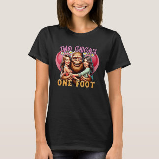 Camiseta Bigfoot Damas Gordas Arte de Aventura