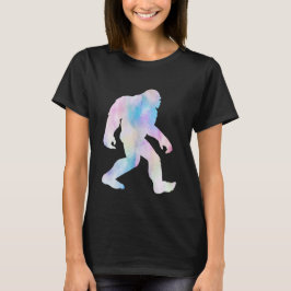 Camiseta Bigfoot de Aquarela