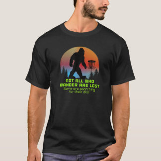 Camiseta Bigfoot Disc Golf Sasquatch Chain Tosser Funny Big
