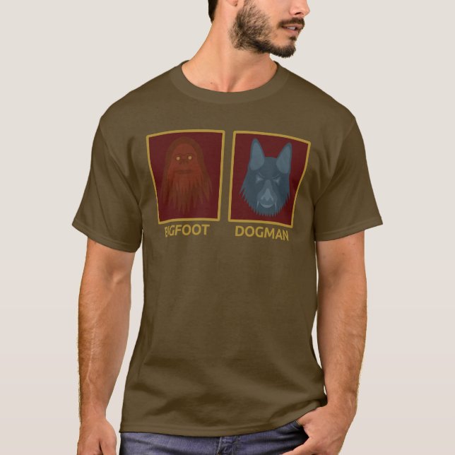 Camiseta Bigfoot & Dogman (Frente)
