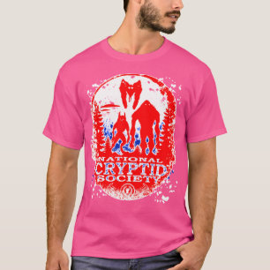 Camiseta Bigfoot Dogman Mothman Ufo National Cryptid Societ
