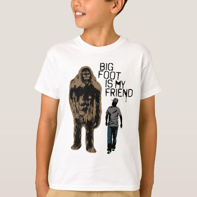 Camiseta Bigfoot é meu amigo (Frente)