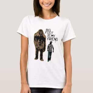 Camiseta Bigfoot é meu amigo