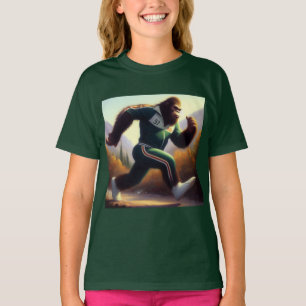Camiseta Bigfoot em Execução