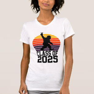 Camiseta Bigfoot Engraçado Turma de 2025 - Formatura 2025