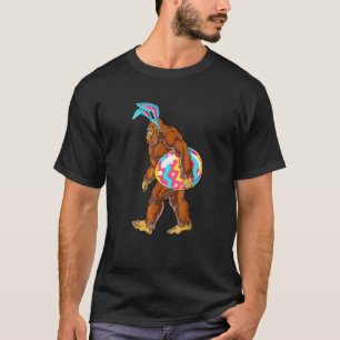 Camiseta Bigfoot Éster Egg Funny Páscoa Day Men Love Sasqua