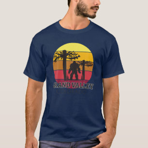 Camiseta Bigfoot Grand Valley Colorado Retro Sasquatch