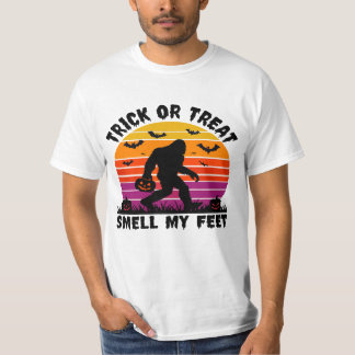Camiseta Bigfoot Halloween Vintage Sunset
