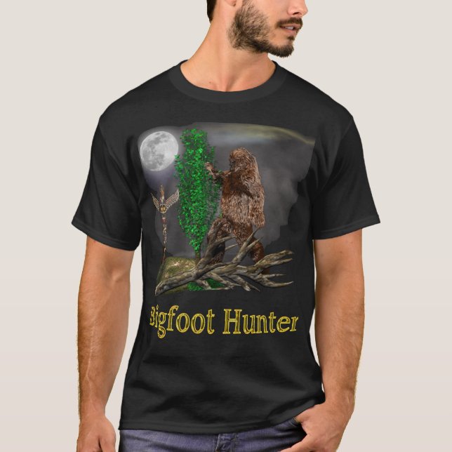Camiseta Bigfoot Hunter (Frente)