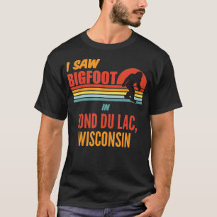 Camiseta Bigfoot mora em Fond du Lac Wisconsin