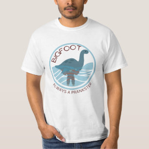 Camiseta Bigfoot Nessi Comic Prankster