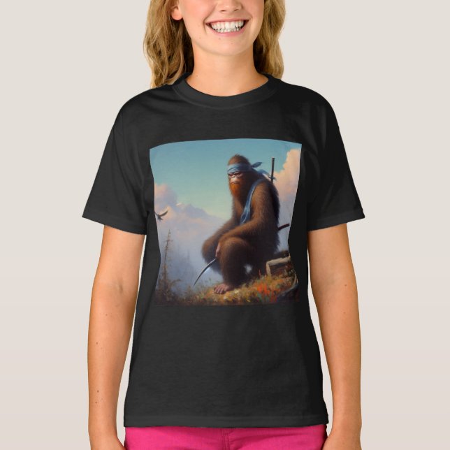 Camiseta Bigfoot Ninja (Frente)
