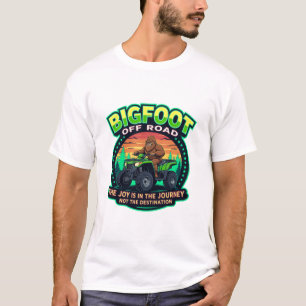 Camiseta Bigfoot Off Road A Alegria está na Jornada