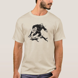 Camiseta Bigfoot playing Underwater Rugby