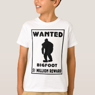 Camiseta Bigfoot quis o poster
