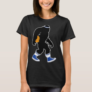 Camiseta Bigfoot Retro Bysketbyll Gift Para Crente De Pé