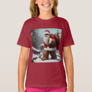 Camiseta Bigfoot Santa Claus