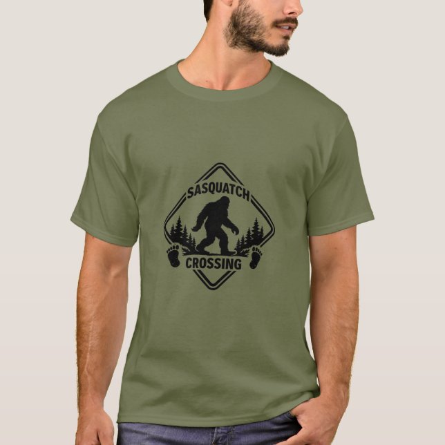 Camiseta Bigfoot Sasquatch (Frente)