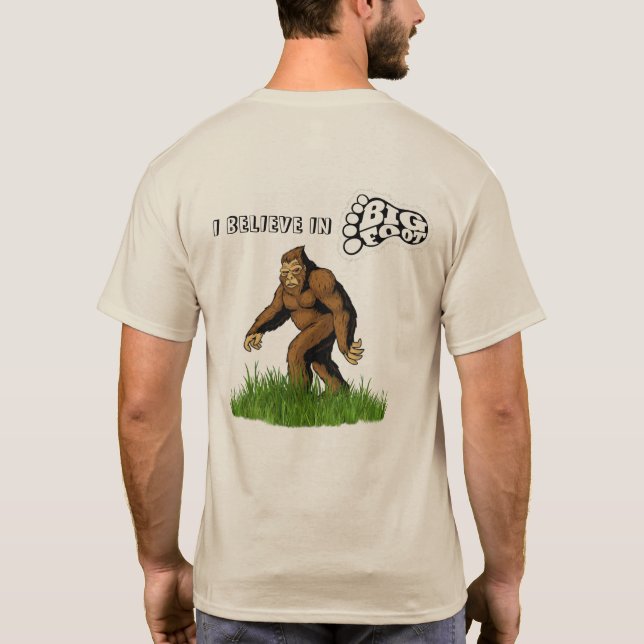 Camiseta Bigfoot Sasquatch (Verso)