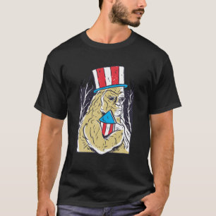 Camiseta Bigfoot Sasquatch Firecracker americano Funny 4