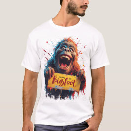 Camiseta Bigfoot Sasquatch Yeti Monster Creature
