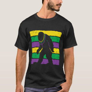 Camiseta Bigfoot Sasquatts Miçangas Purple Green Yellow Fun