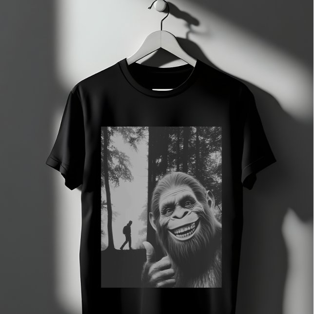 Camiseta Bigfoot Selfie (Criador carregado)