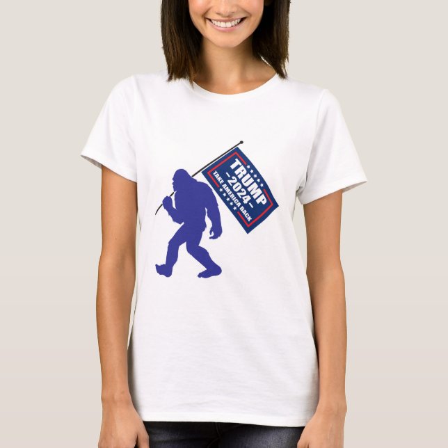Camiseta Bigfoot Trump 2024 (Frente)