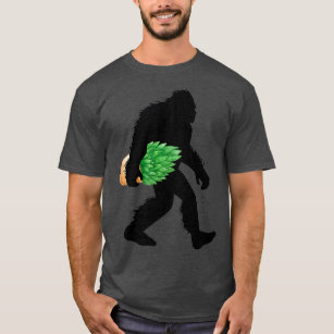 Camiseta Bigfoot With Succulent Sasquatch Cactus Plant
