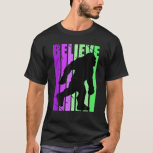 Camiseta Bigfoot Yeti Boneco de Neve Homens Adolescentes En