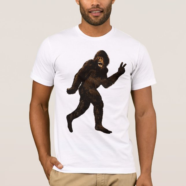 Camiseta Bigfoot Yetti Sasquatch (Frente)