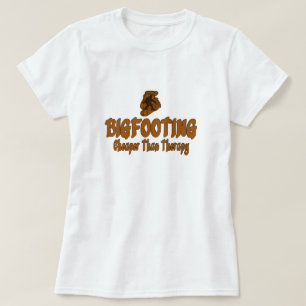 Camiseta Bigfooting mais barato do que a terapia