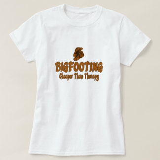 Camiseta Bigfooting mais barato do que a terapia