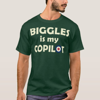 CAMISETA BIGGLES É MEU COPILOTO