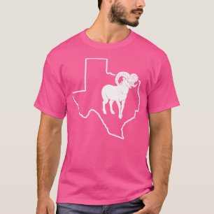 Camiseta Bighorn Sheep Texas Big Horn SheHead