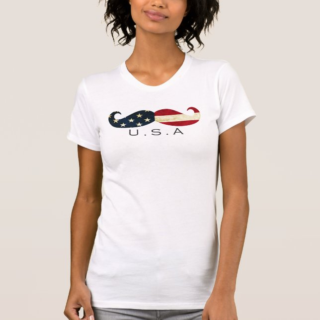 Camiseta Bigode americano (Frente)