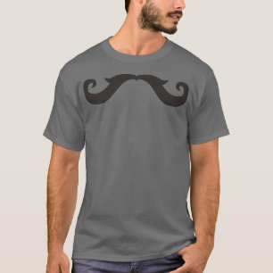 Camiseta bigode artístico
