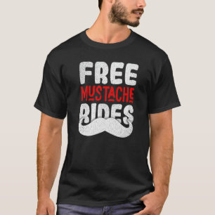 Camiseta Bigode Cavalga Bigode Vintage Desgastado Retro