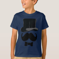 bigode, chapéu de cima e arco